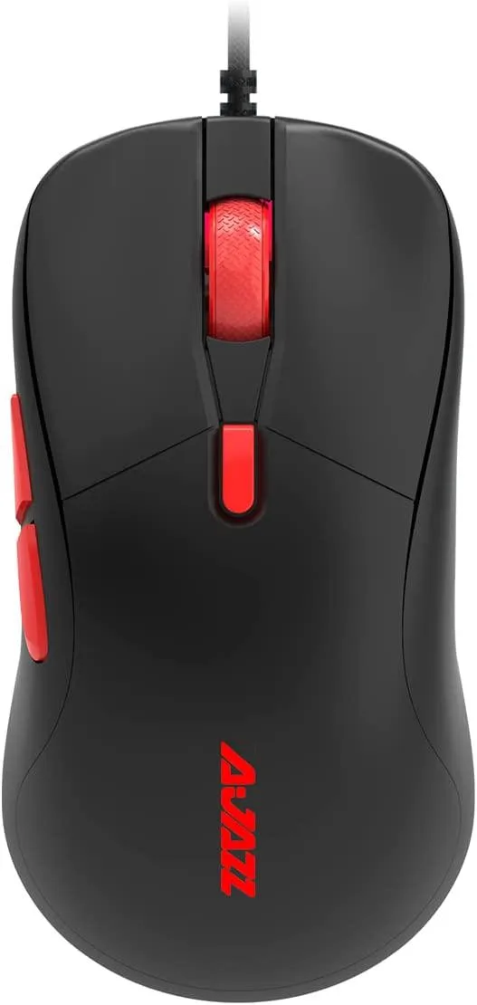 BFKK BFKK Lightweight Wired Gaming Mouse 65g 6 Buttons RGB Black — product photo