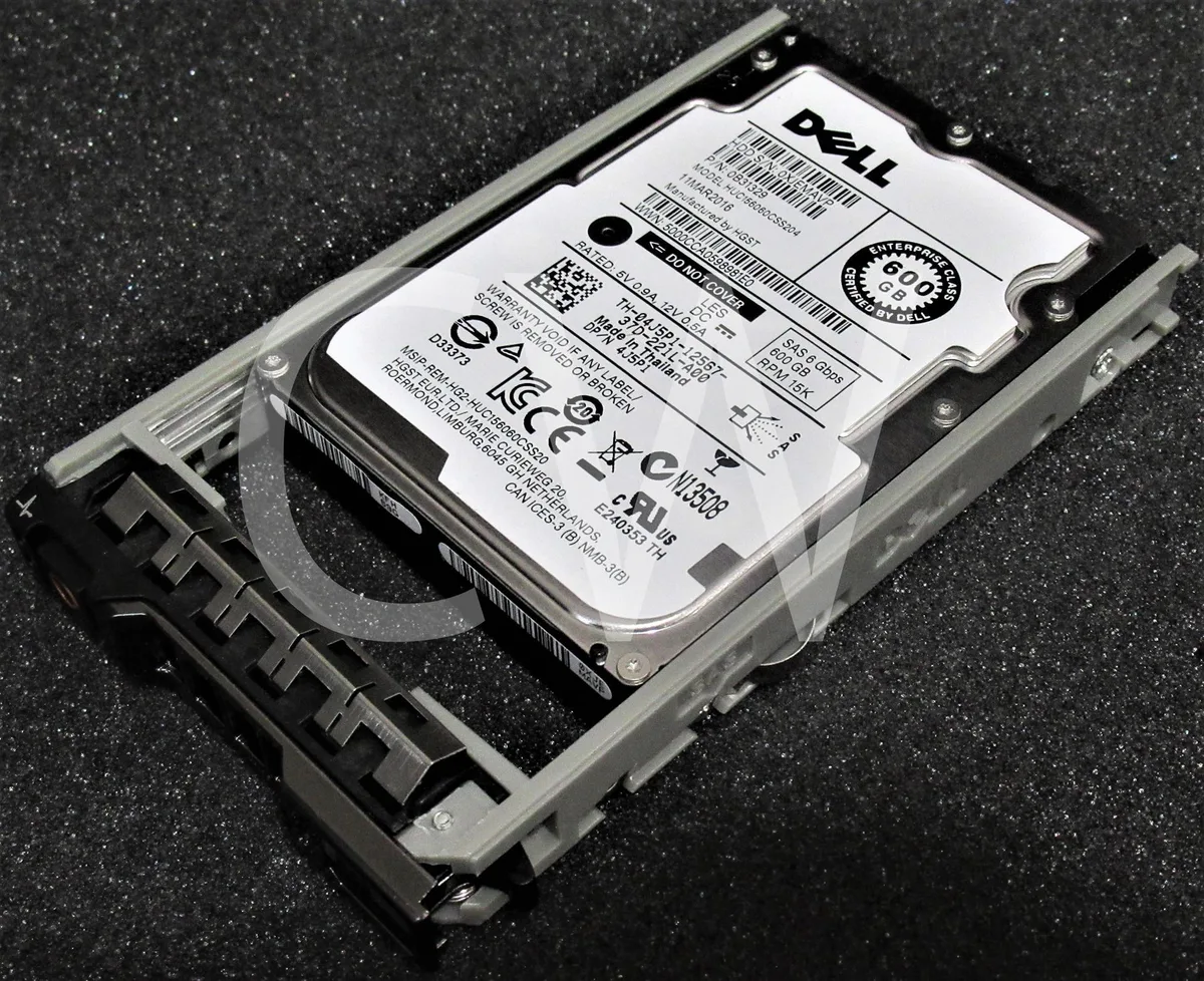 DELL DELL HUC156060CSS204 600GB 15K RPM 2.5" SAS internal hard drive — product photo