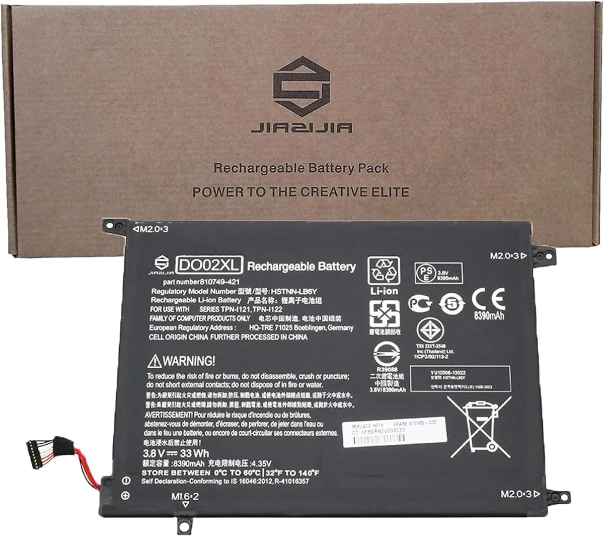 NShi NShi DO02XL 3.8V 33Wh 8390mAh laptop battery — product photo