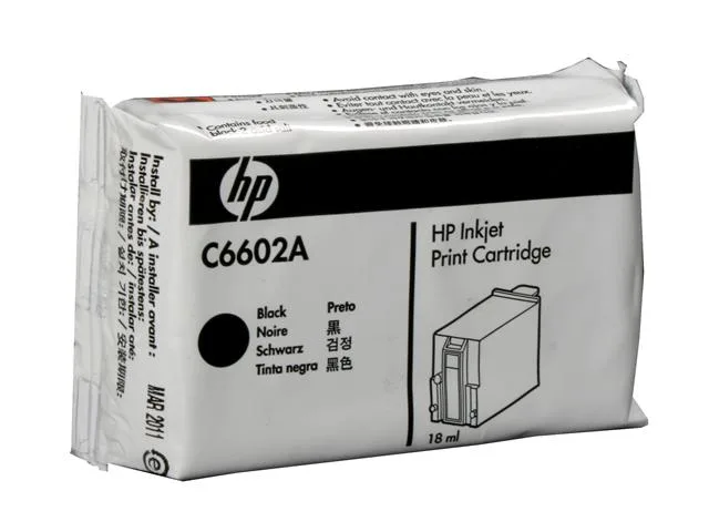 HP HP C6602A Black Ink Cartridge (Genuine Brands) — product photo