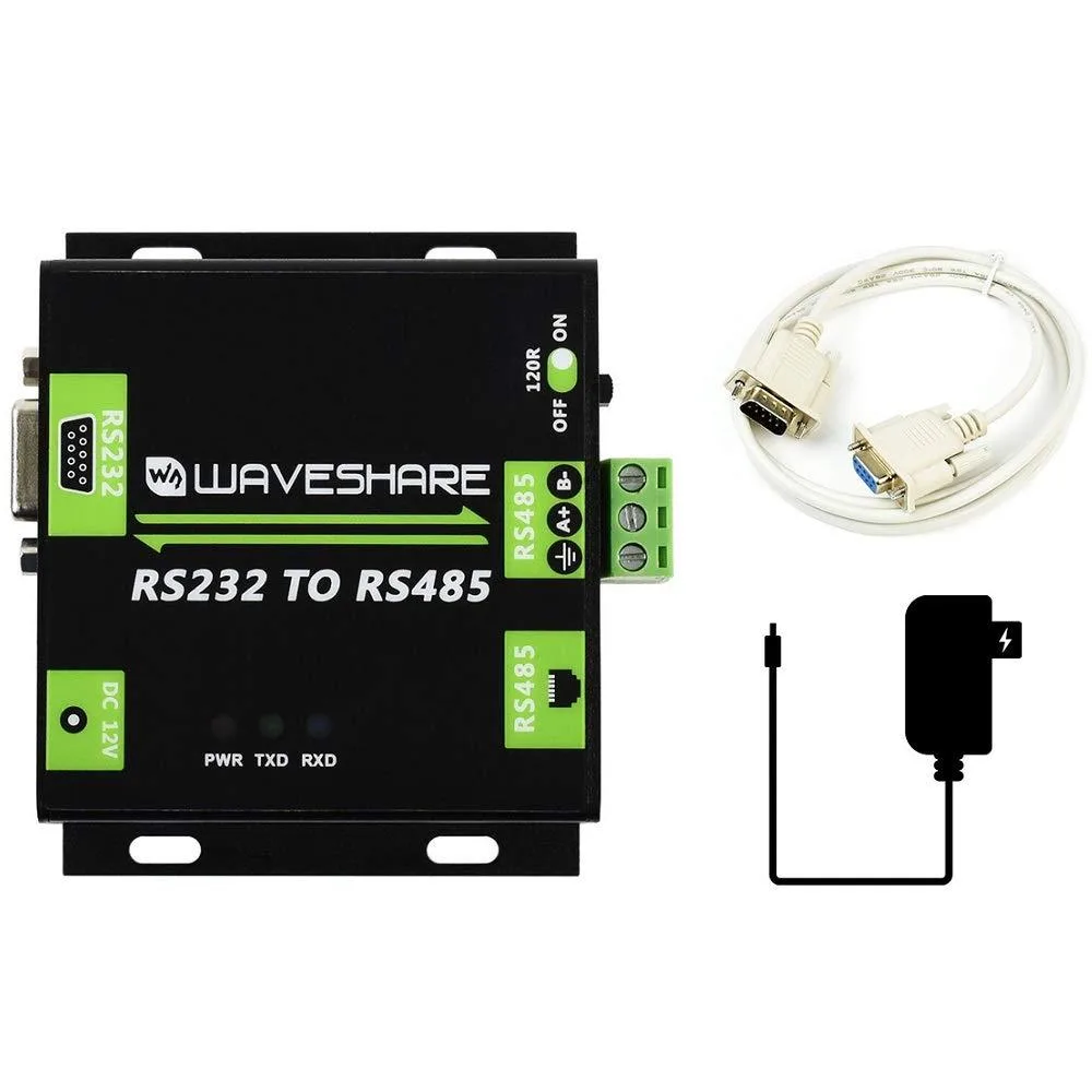 LORDWORLD LORDWORLD RS232 to RS485 Isolated Converter with Screw Terminal and RJ45 — product photo
