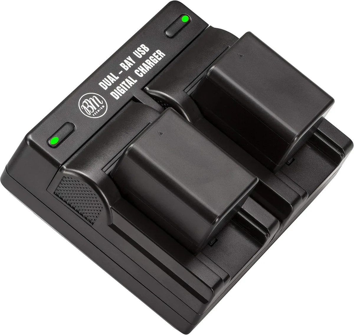 WUQ WUQ 2 BP-718 Batteries and Dual Charger for Canon Vixia — product photo