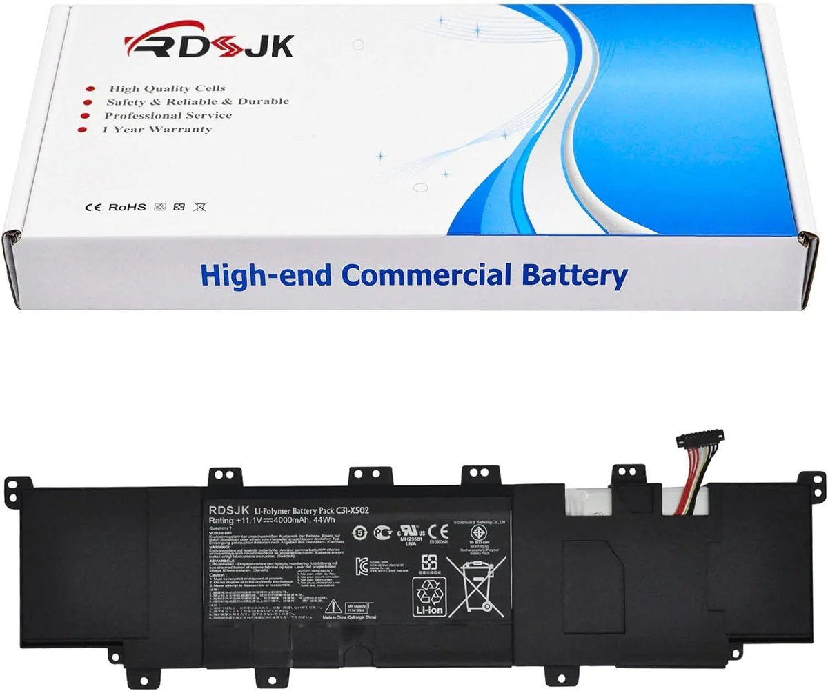 PISKEKAT PISKEKAT C31-X502 laptop battery 38Wh/44Wh 7.4V/11.1V — product photo
