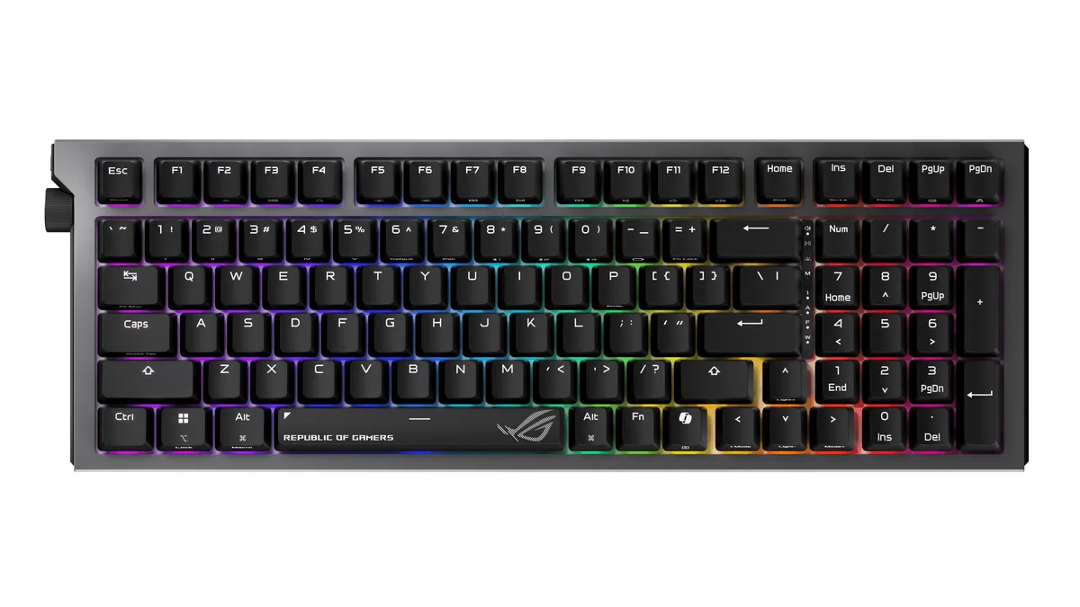 ASUS ASUS 90MP04IF-BKAA03 ROG Strix Morph 96 gaming keyboard — product photo