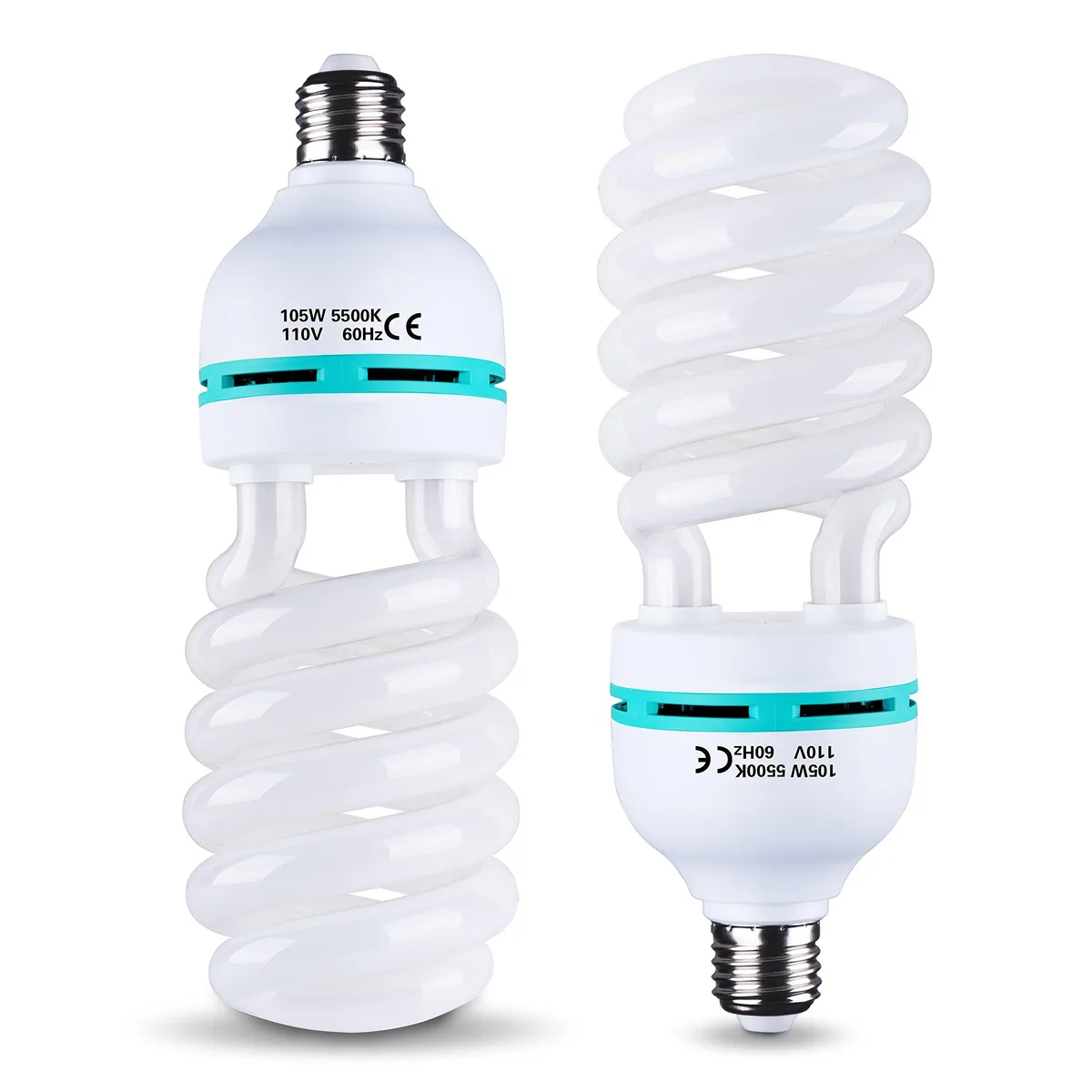 Neewer EM-BULB105-2 105W 5500K Spiral CFL 2-Pack — product photo