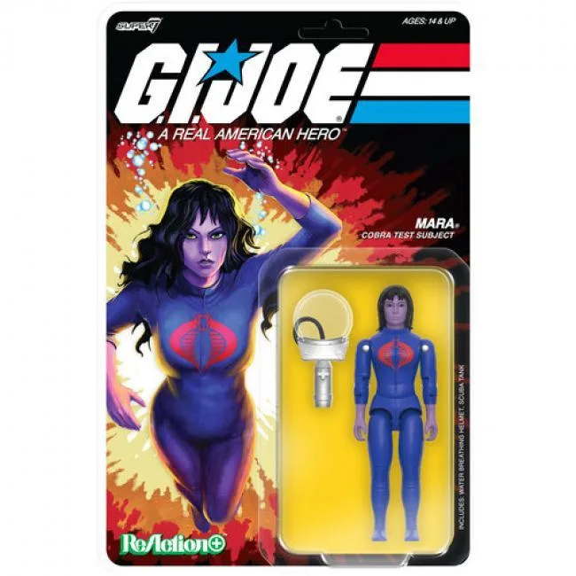 Super7 Super7 G.I. Joe ReAction+ Wave 6 Mara OR-GIJO-10251 action figure — product photo