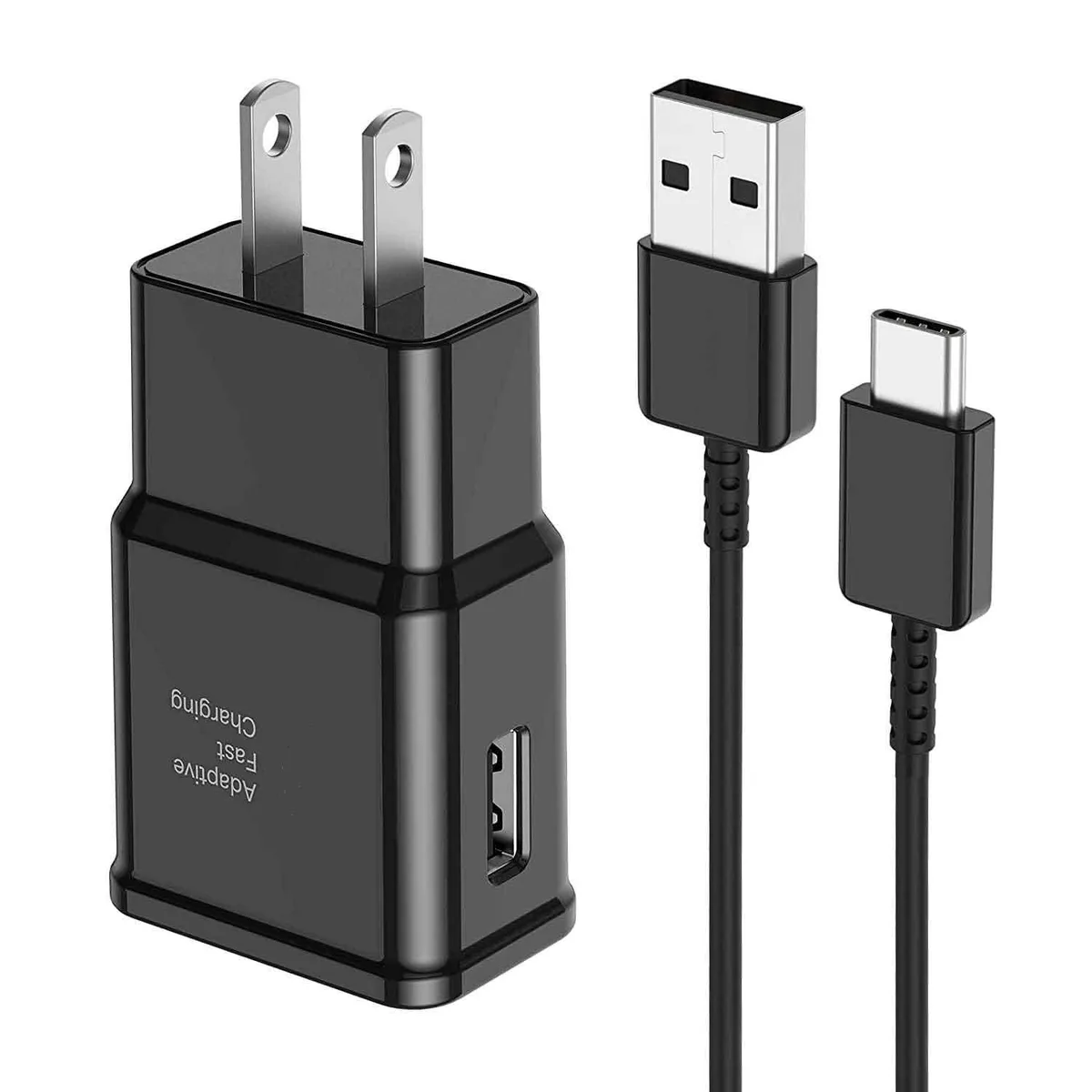 No Sew No Sew USB charger 15W 6.6ft cable Black — product photo