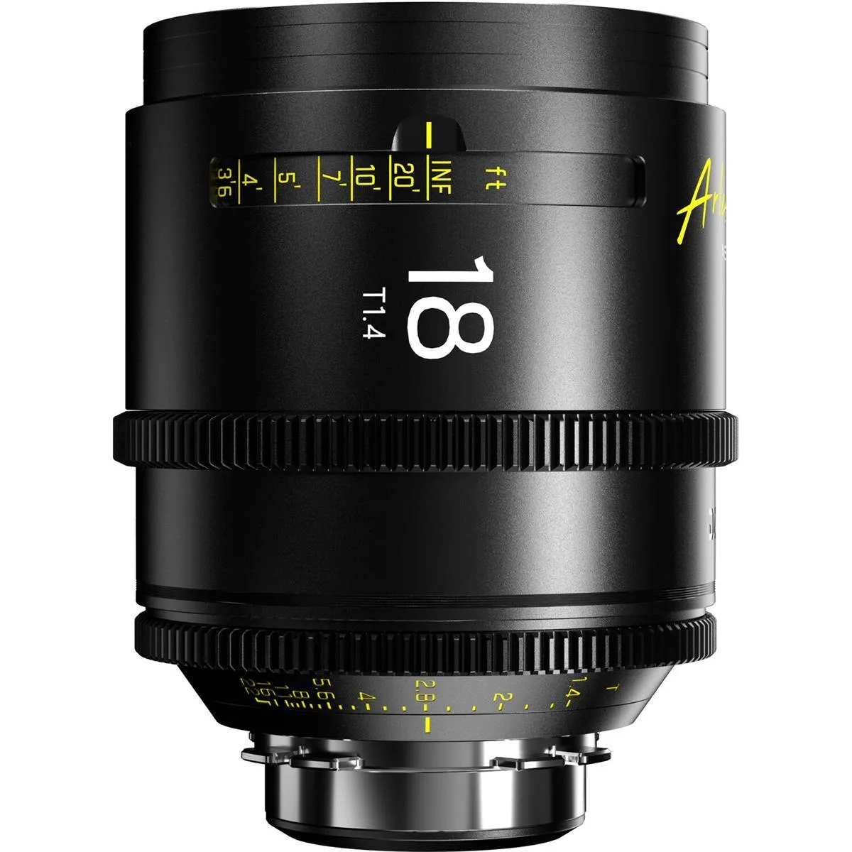 DZOFILM DZOFILM Arles Prime 18mm T1.4 PL Lens, Black, Meters — product photo