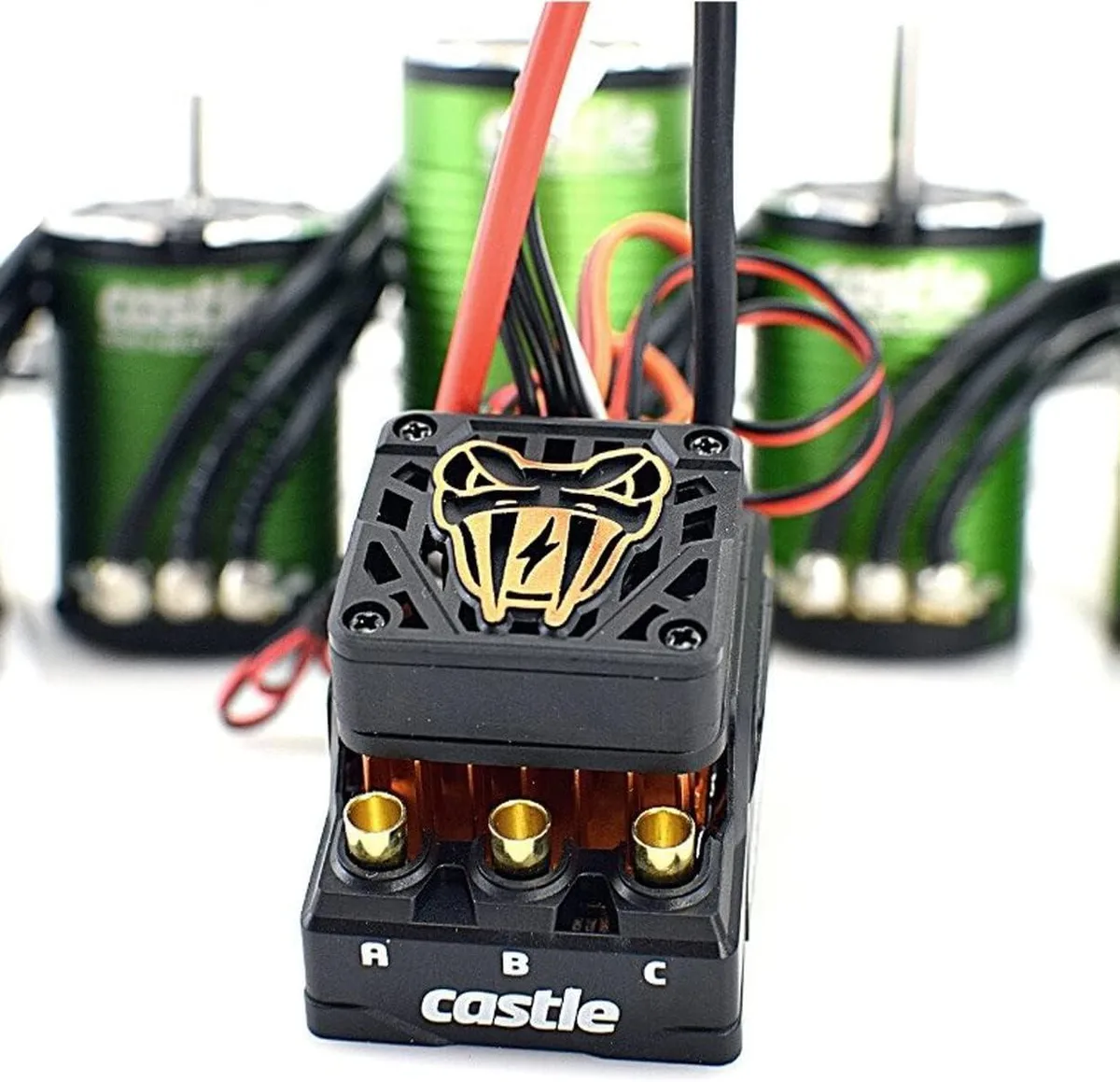 WUQ WUQ Copperhead 10 Basher Edition ESC/Motor Combo 1406-4600Kv — product photo