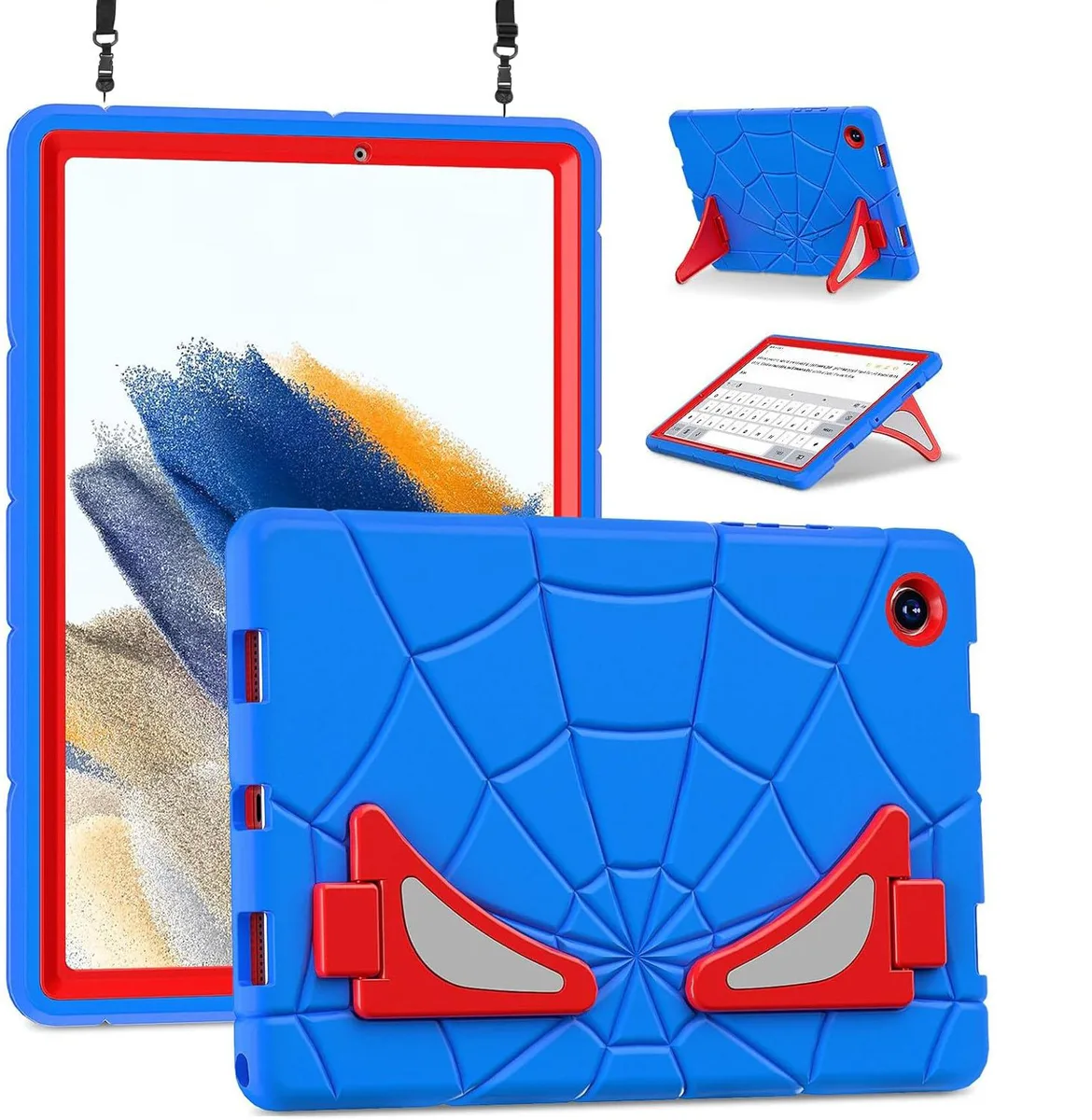 BONAEVER BONAEVER Case Samsung Galaxy Tab A8 10.5 2022 SM-X200/X205/X207 Blue/Red — product photo