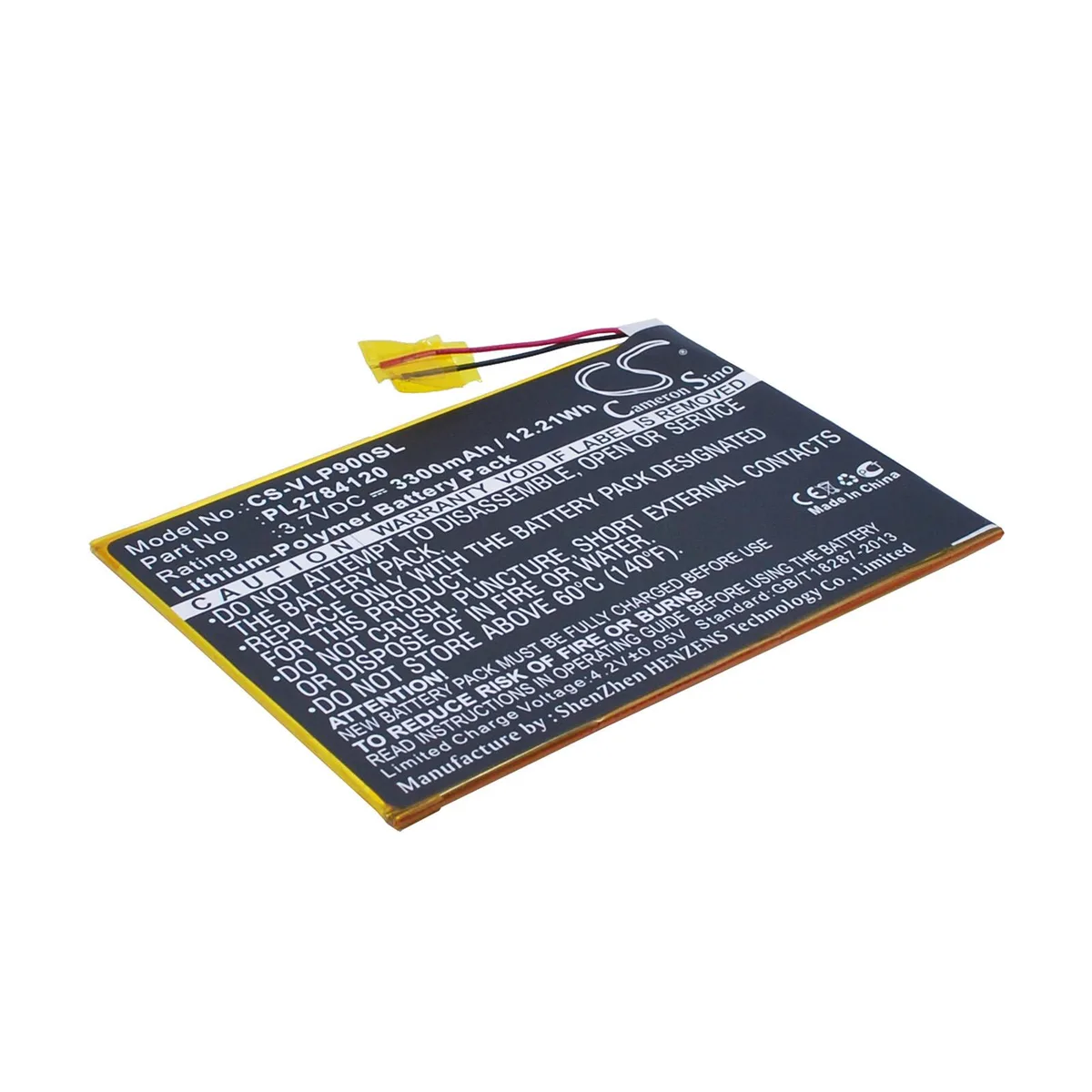 Cameron & Co Cameron & Co DS-CS-VLP900SL 3.3 Ah Li-Polymer battery accessory — product photo