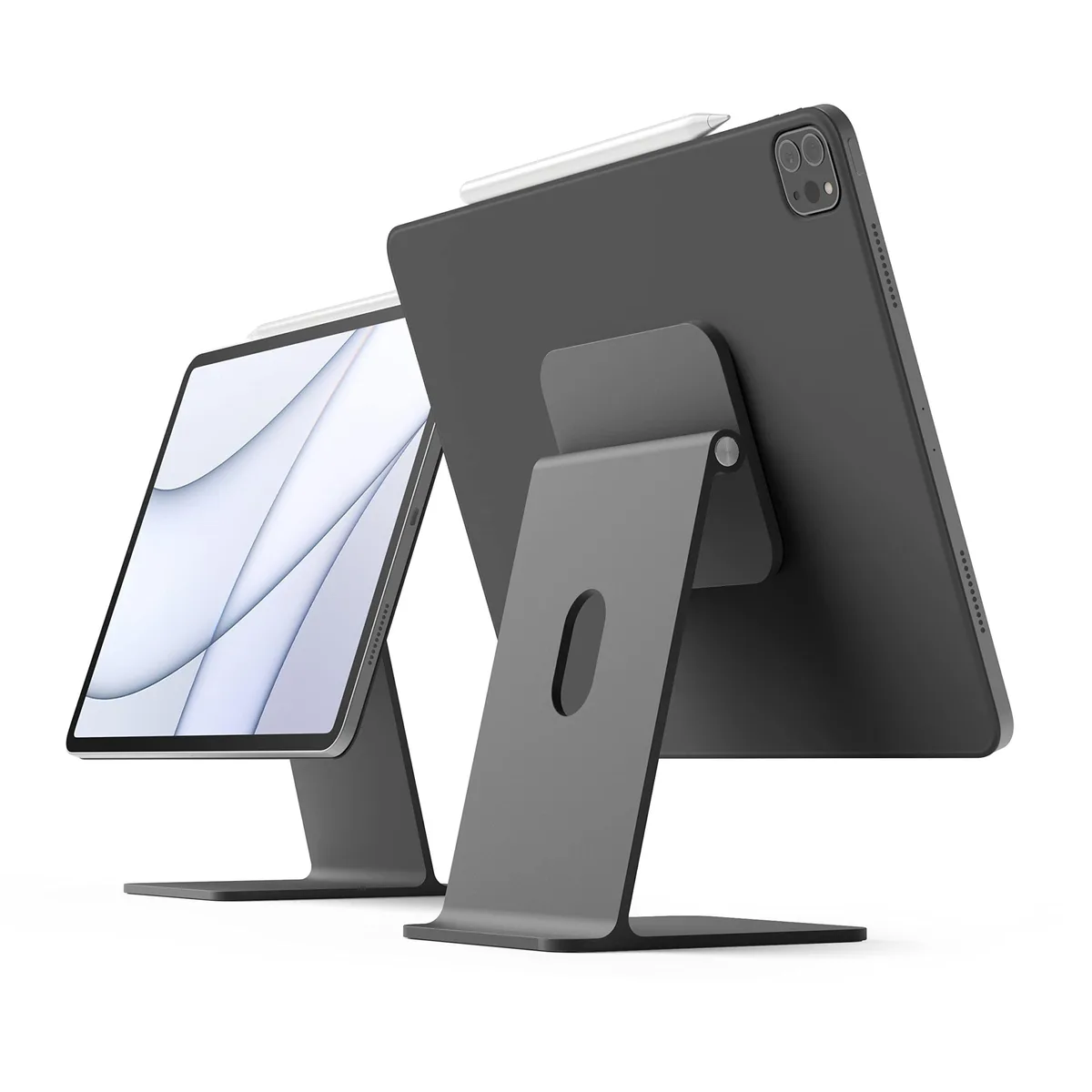 elago elago Premium iPad Magnetic Stand 2 in 1 accessory Dark Grey — product photo