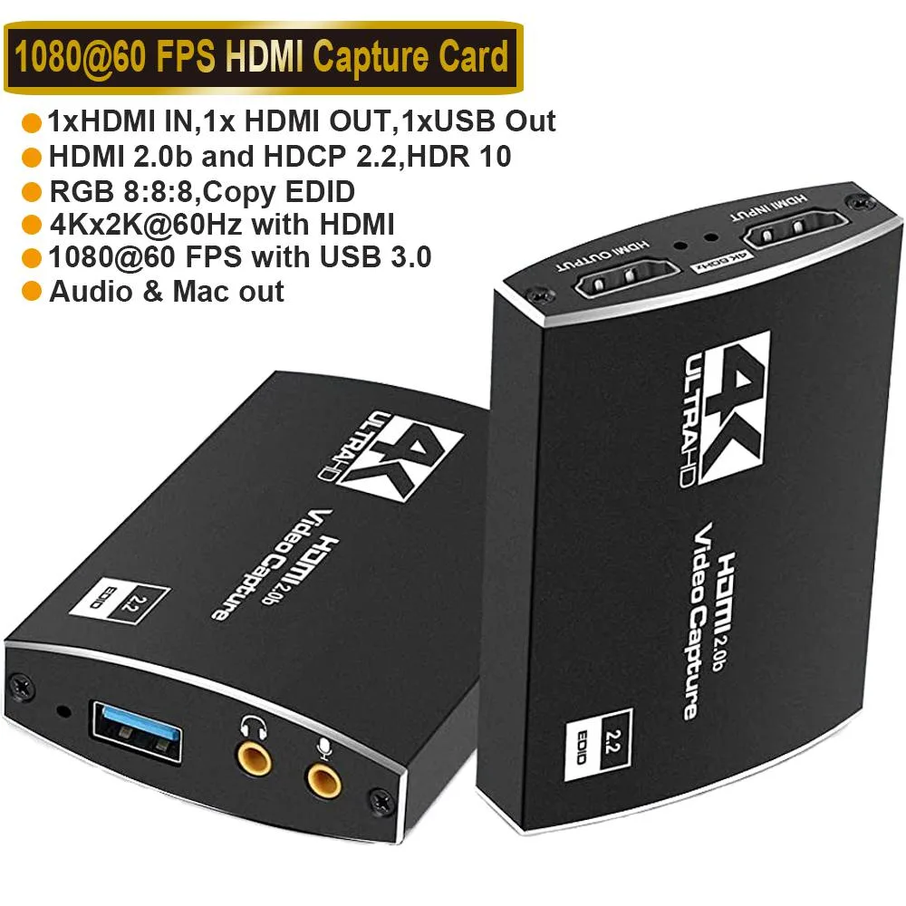 Jansicotek Jansicotek OZC3B USB 3.0 4K 1080P 60FPS video capturing device — product photo