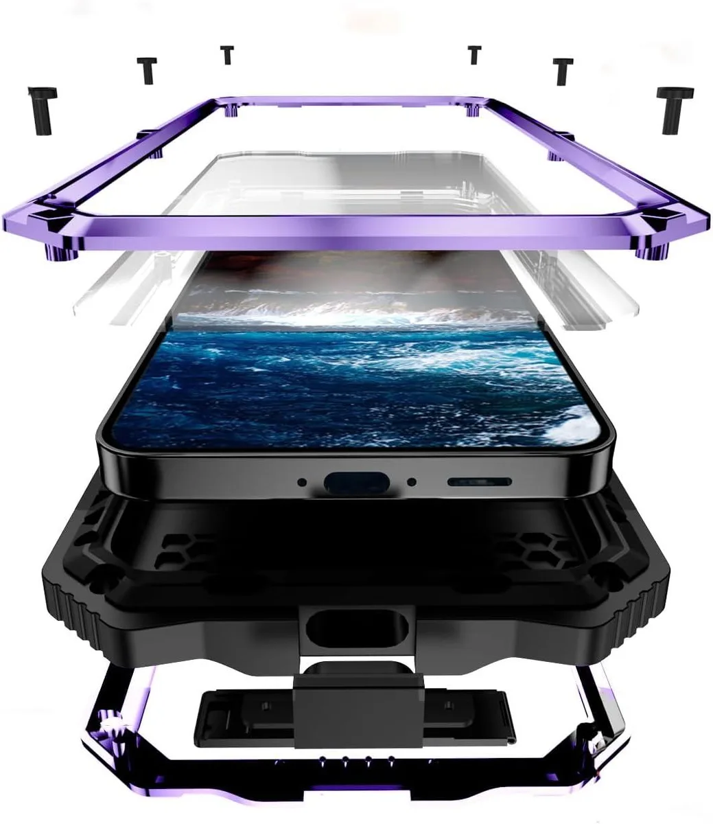 Transcend Transcend Galaxy S25 FE Case Metal Heavy Duty Purple — product photo
