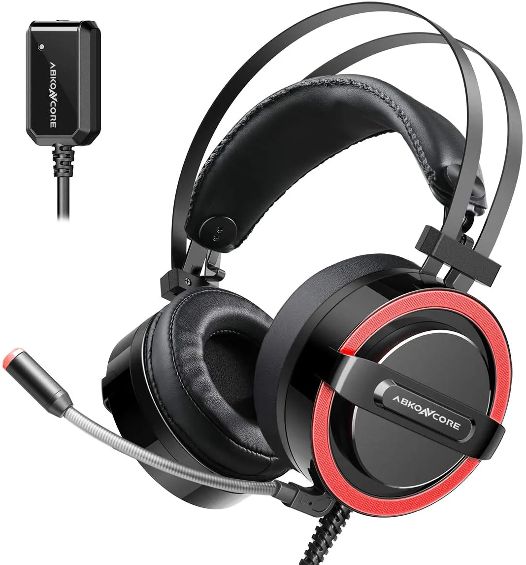 Corn Electronics Corn Electronics CH713M 7.1 USB Headset 50mm Drivers 122dB 360° Mic RGB Vibration — product photo