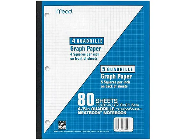 Mead Mead 6497 Neatbook 80 Sheets 8.50" x 11 — product photo