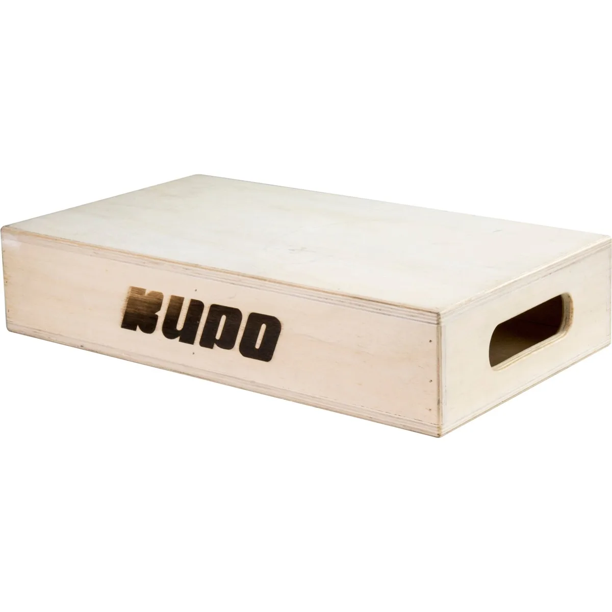 Kupo Kupo Wooden Apple Box Half 20x12x4 Natural Studio — product photo