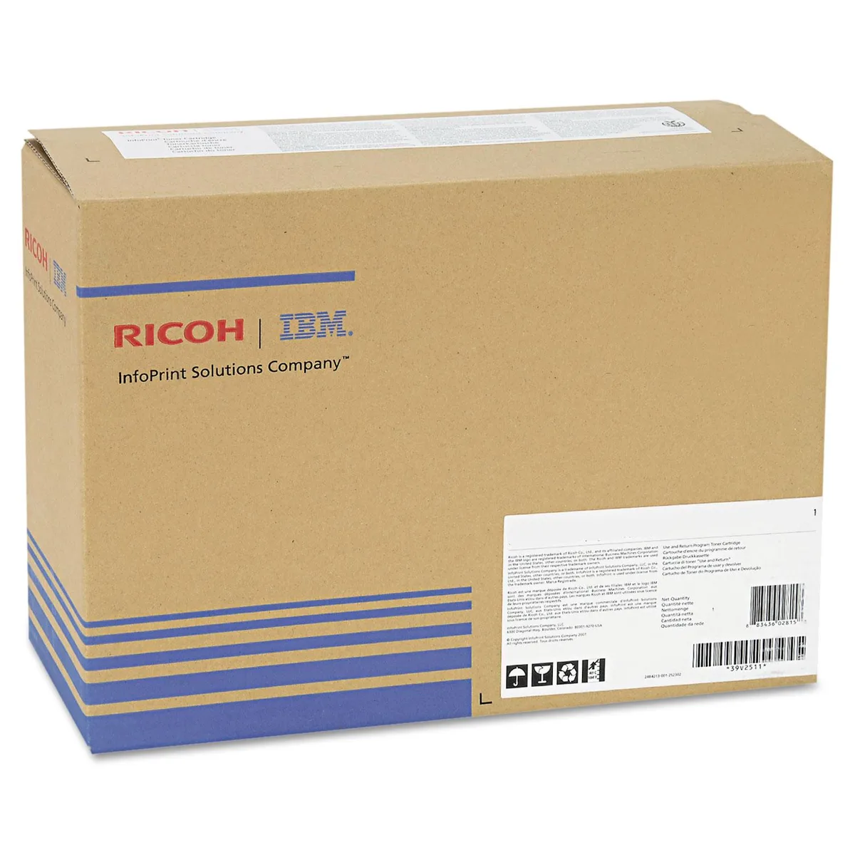 Ricoh Ricoh 821301 Black Toner Cartridge 24000 Pages — product photo