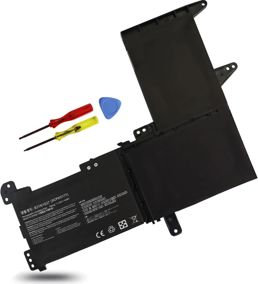 LXHY LXHY B31N1637 42Wh laptop battery — product photo