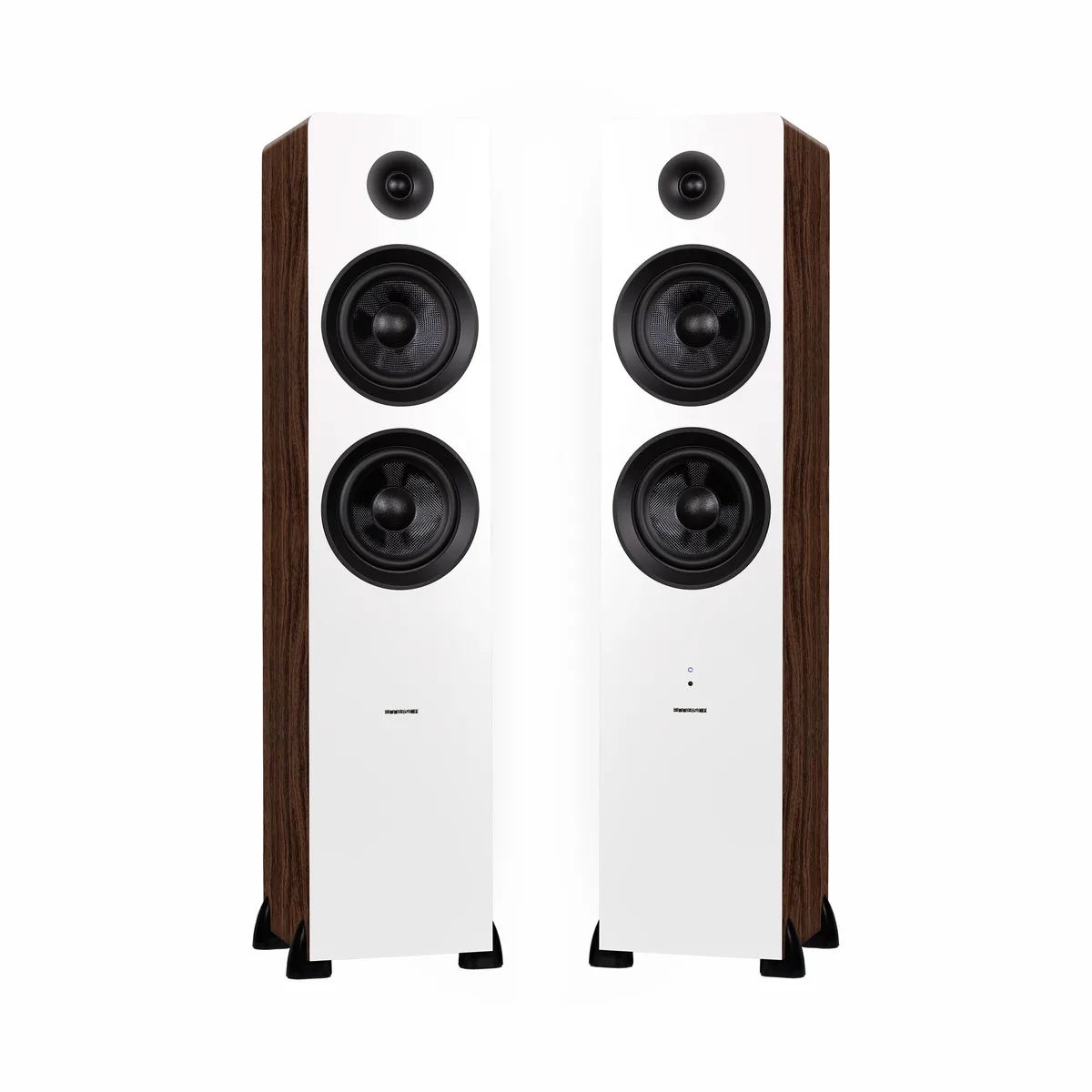 Fluance Fluance Ai81 Elite Powered Floorstanding Speakers 150W 2.0 Bluetooth 5 White Walnut — product photo