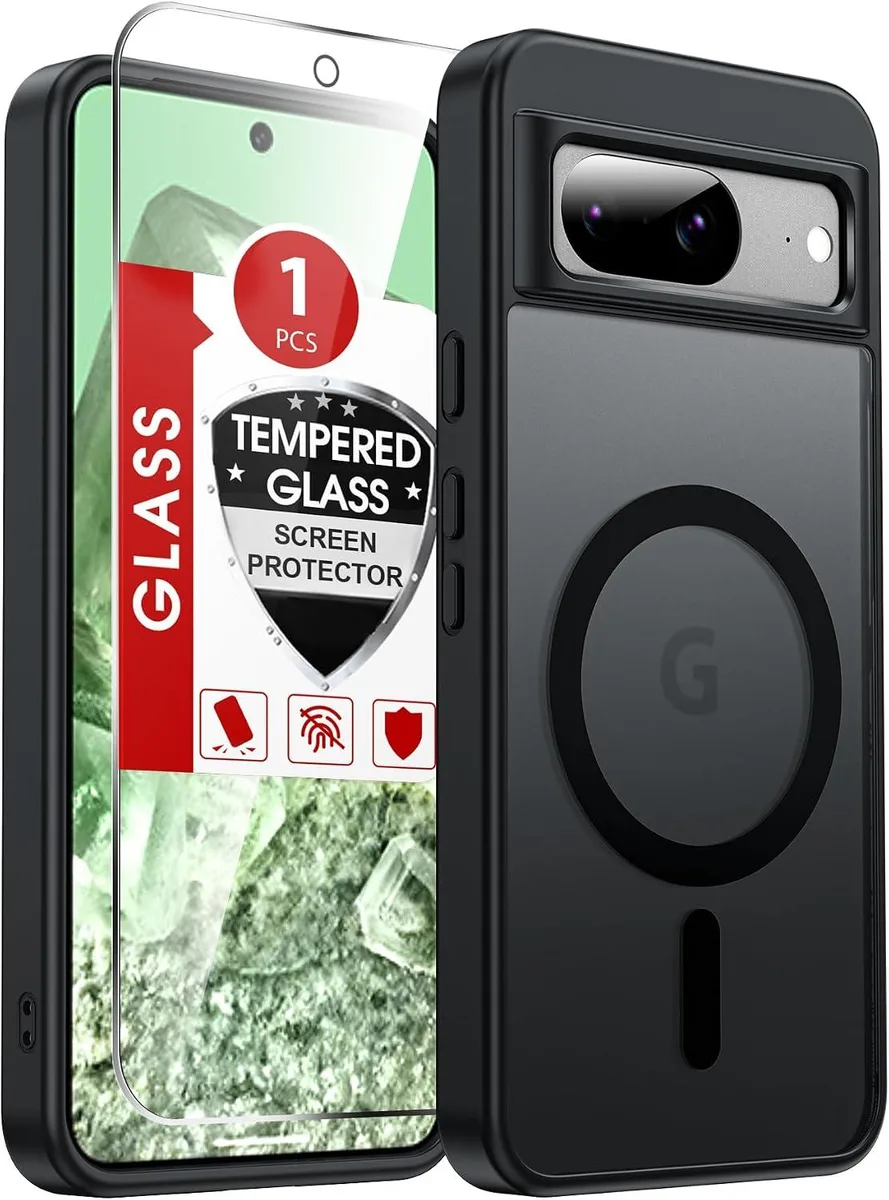 Transcend Transcend Pixel 8 Mag-Safe Case Frosted Black 0.5mm 10ft 52N 12hr — product photo