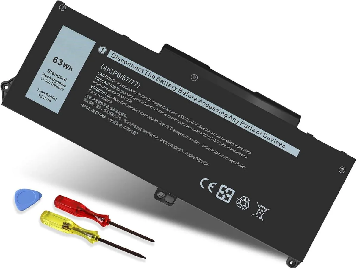 PISKEKAT PISKEKAT RJ40G 63Wh 15.2V laptop battery — product photo