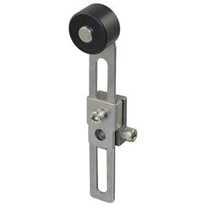 Adjustable steel roller lever arm, 1.5 to 4.05 inch length, front roller position