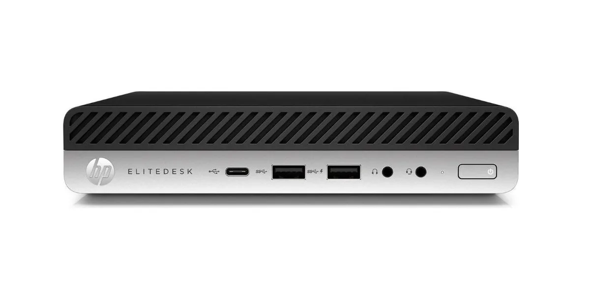 HP HP DT-HP800/i5-G8TD-16-256 EliteDesk 800 G4 Mini business desktop i5-8500T 2.1GHz 16GB DDR4 256GB SSD — product photo