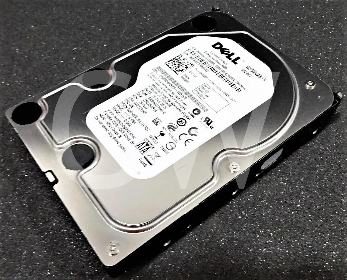 Western Digital Western Digital WD5002ABYS 500GB 7200RPM 16MB 3.5" SATA internal hard drive — product photo