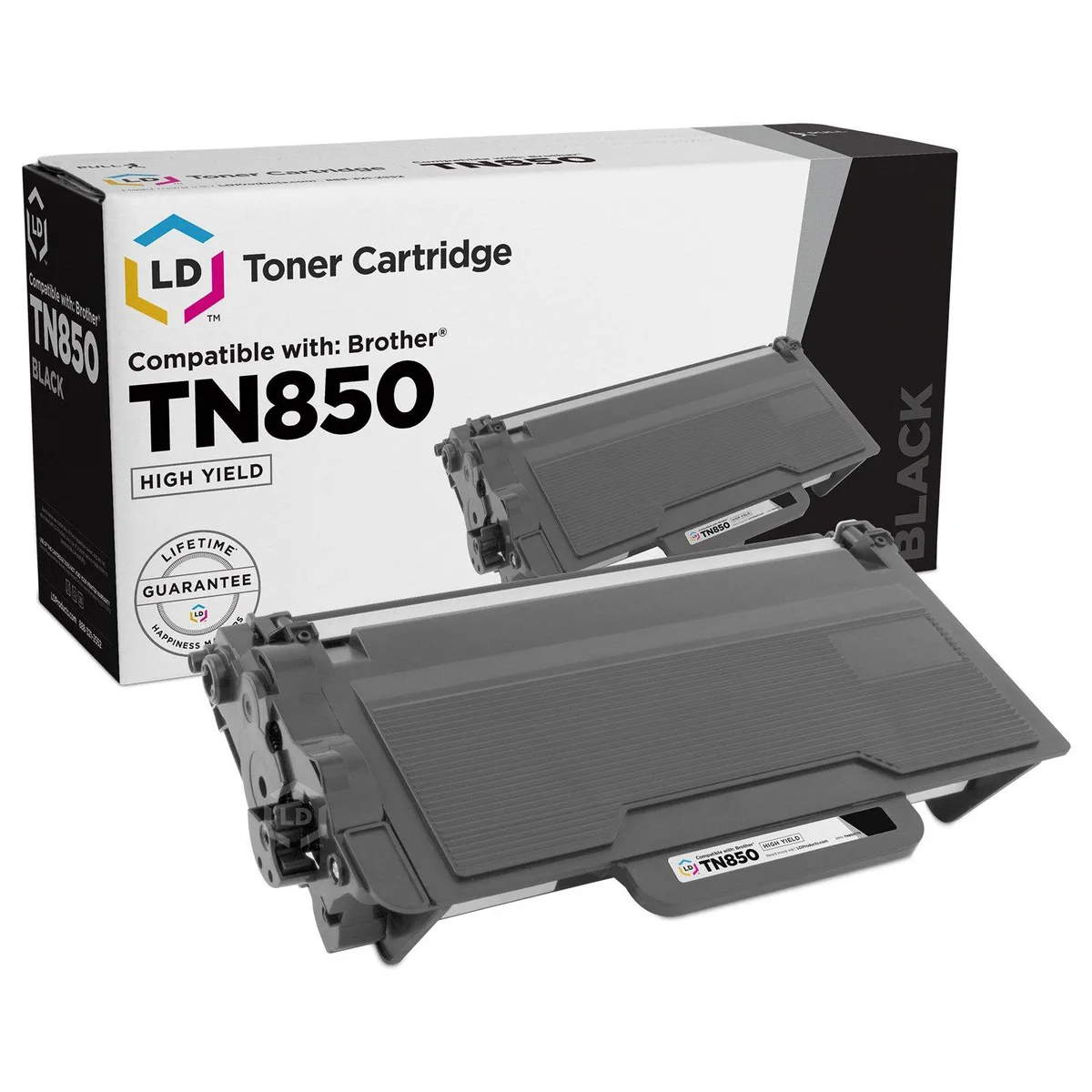 LD Products LD Products Compatible Toner Cartridge for Brother TN850 High Yield Black 8000 pages — product photo