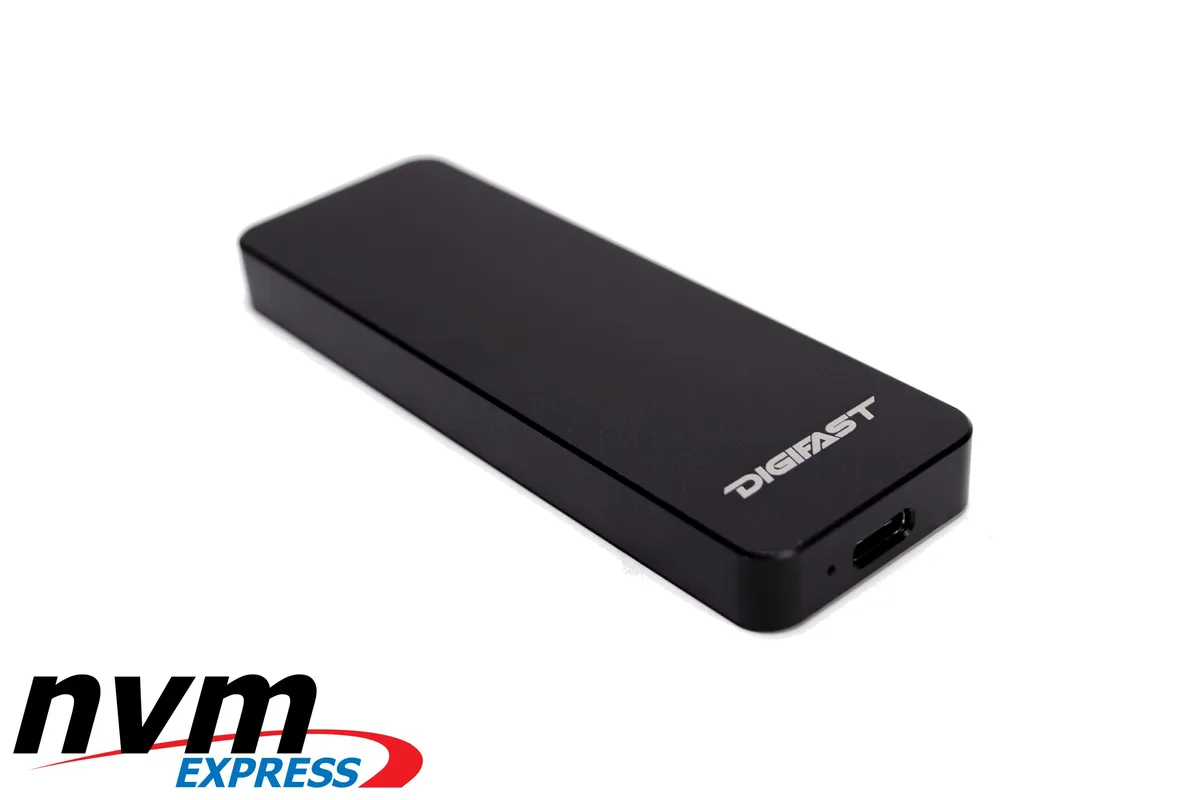 Digifast Digifast M.2 NVMe USB 3.1 Type-C Enclosure Black — product photo