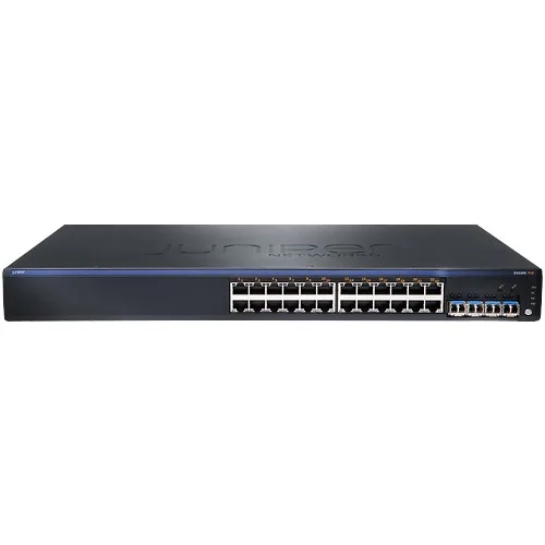 HPE Juniper Networking HPE Juniper Networking EX2200-24P-4G 24-port PoE network switch — product photo