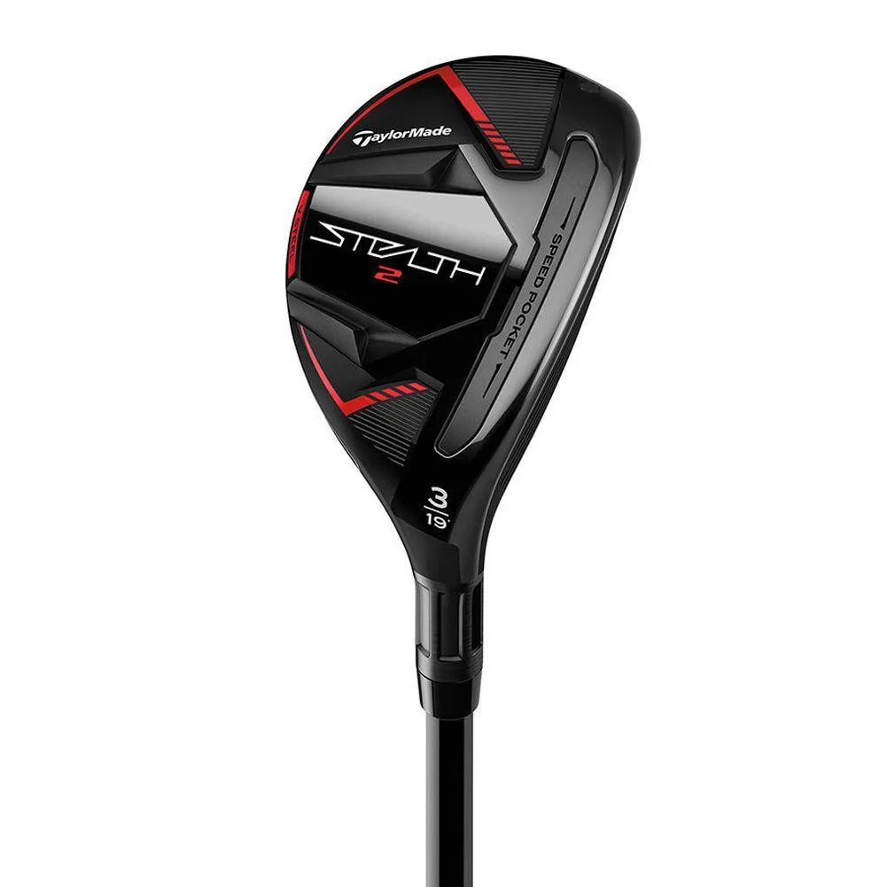 TaylorMade TaylorMade Stealth 2 Hybrid Golf Club Left 19 Stiff 40.75 — product photo