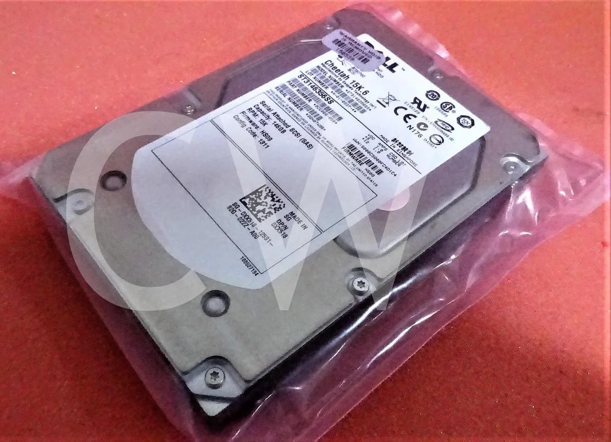 DELL DELL ST3146356SS 146GB 15000RPM SAS 3.5" internal hard drive — product photo