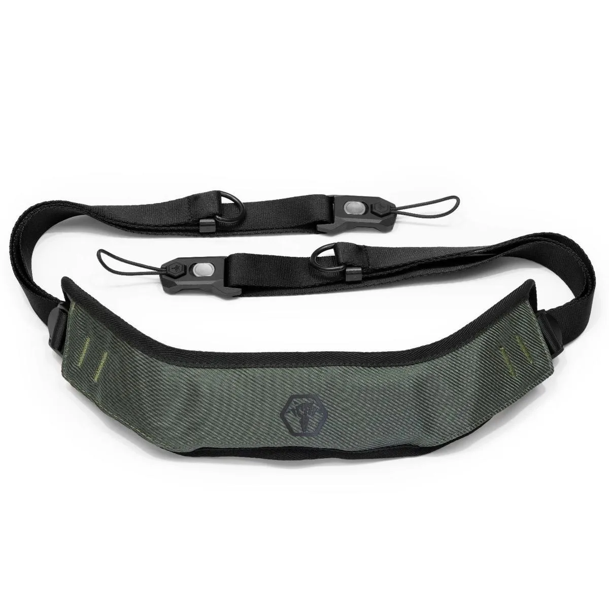 Silence Corner Silence Corner PI Strap Wilderness Green camera strap — product photo