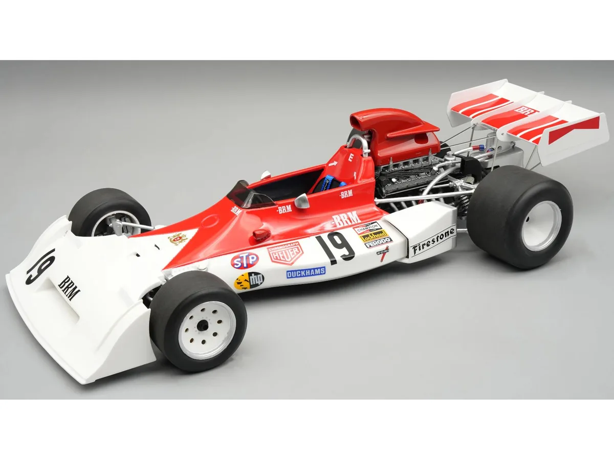 Tecnomodel Tecnomodel BRM P160E #19 1973 German GP Mythos Series 1/18 Limited 50 hobby collectible — product photo