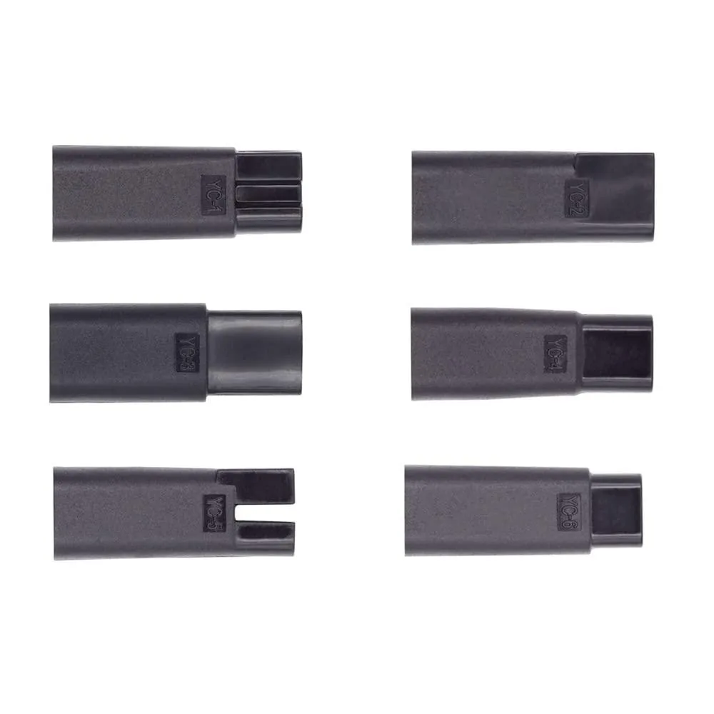 Fervit Fervit 6pcs USB-C to DC 5V 2Pin Adapter Set YC-01 to YC-06 — product photo