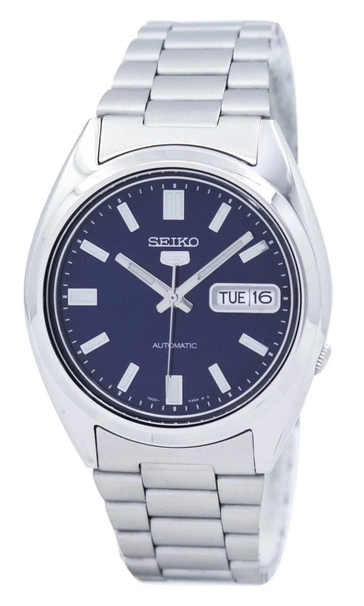 Seiko Seiko 5 Automatic SNXS77 Blue Dial 37.00mm Watch — product photo