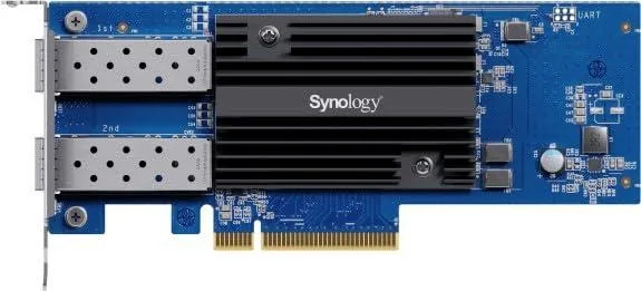 Synology Inc. Synology Inc. E10G30-F2 dual-port 10GbE SFP+ PCIe 3.0 x8 network card — product photo