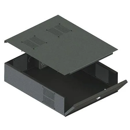 Video Mount Products Video Mount Products DVR-LB3 3U Wide Rack Cabinet Black 17.2 W x 21 D — product photo