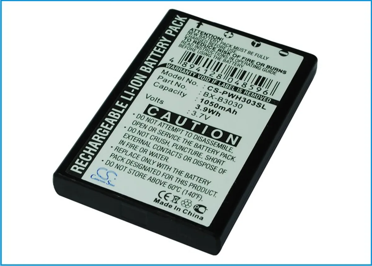 Cameron Sino Battery for Listen Technologies LA-365 1050mAh 3.7V — product photo