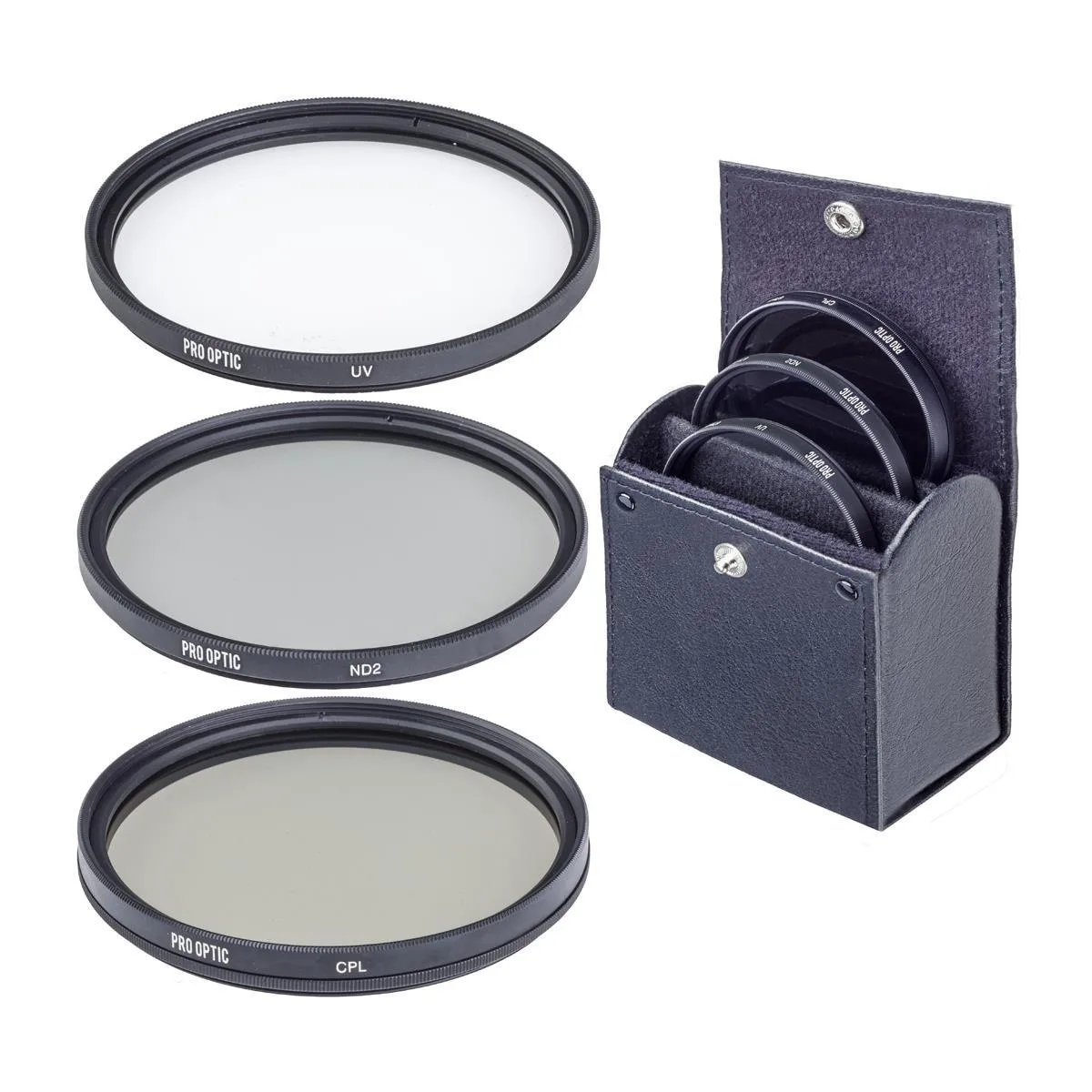 ProOPTIC ProOPTIC 72mm Digital Essentials Filter Kit camera filter — product photo