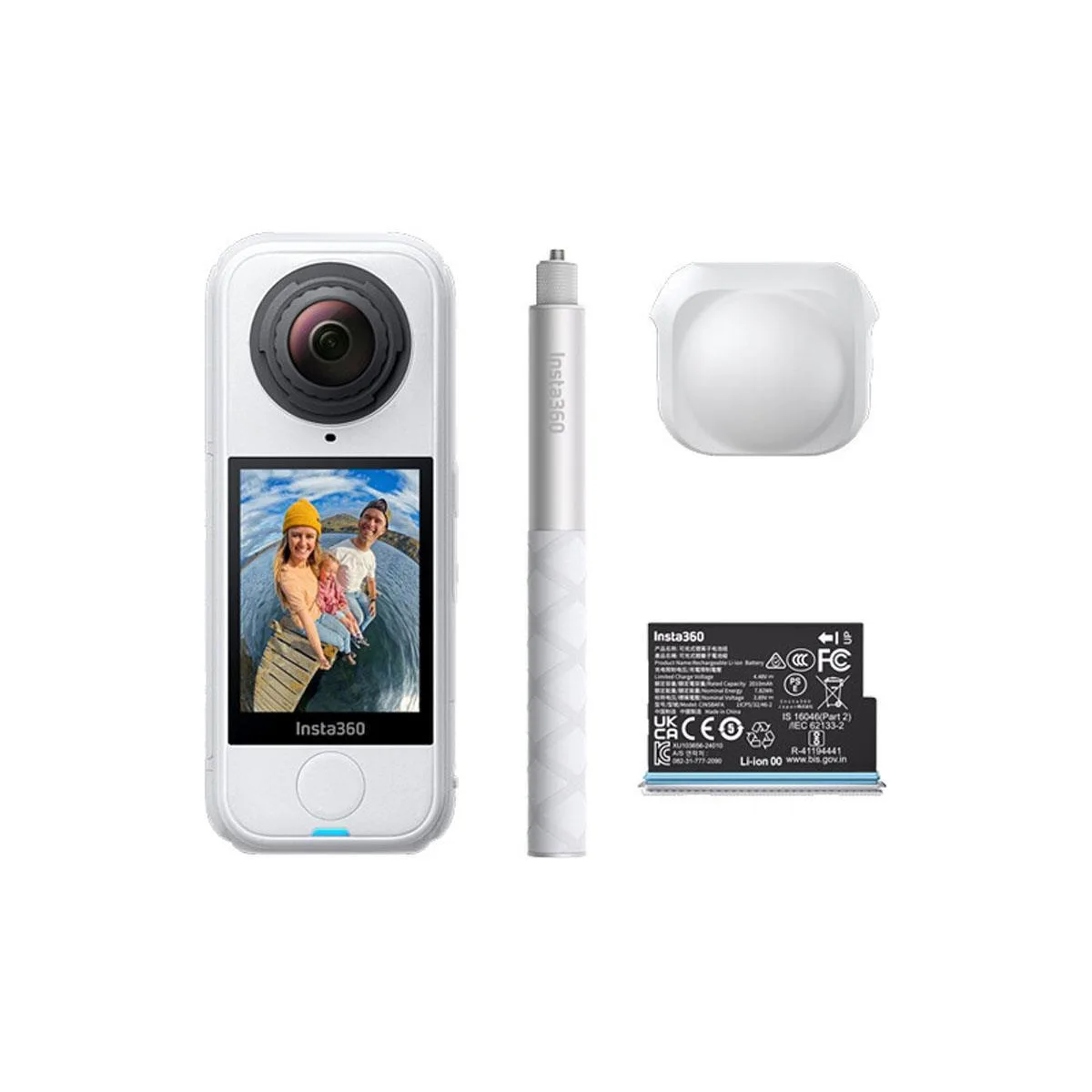 Insta360 Insta360 CINSAAFA-SE17 X4 Air 8K 360 action camera Arctic White — product photo