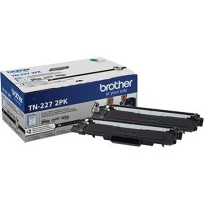 Brother Brother TN2272PK Twin Pack Black Toner Cartridges (genuine brands) — product photo