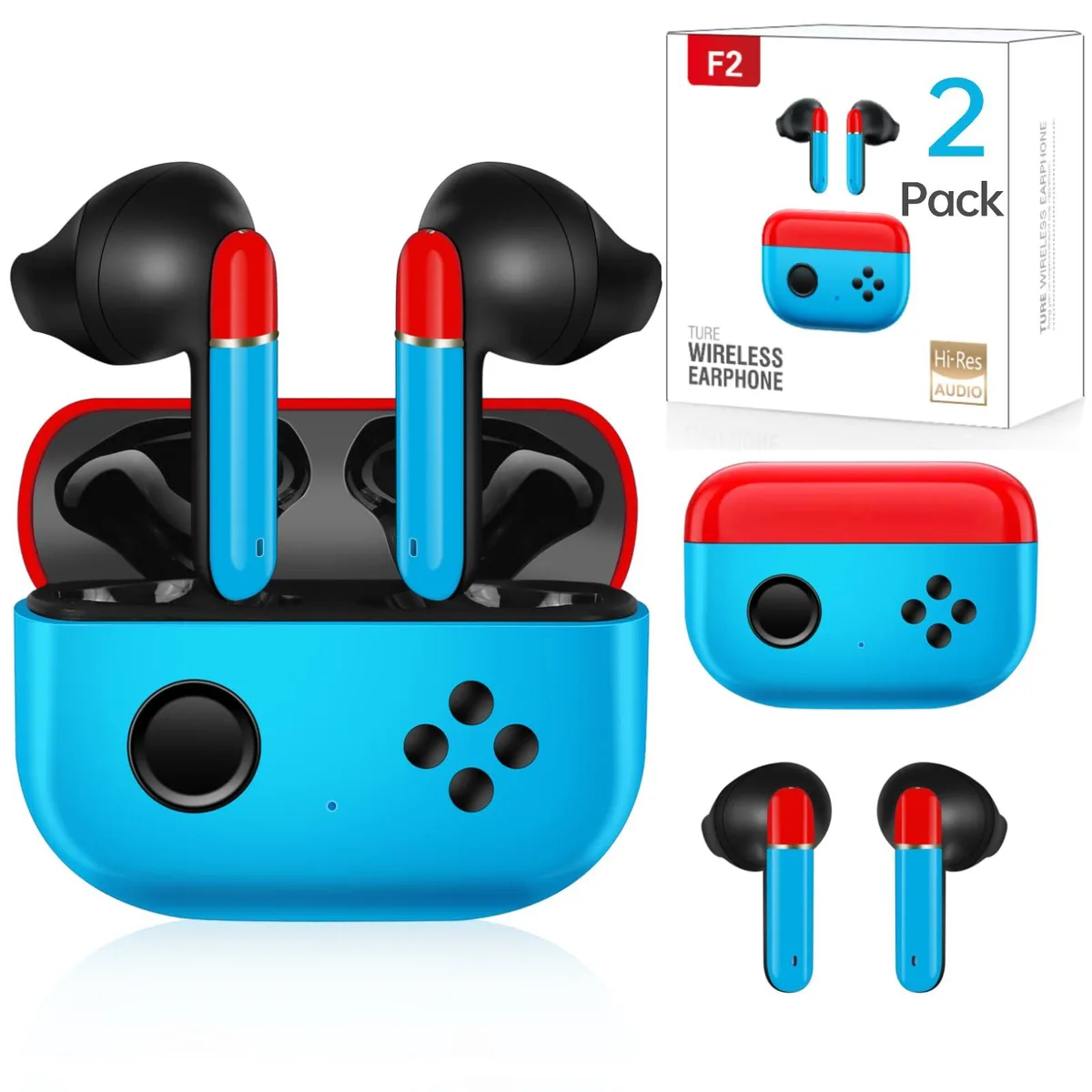 No Sew No Sew Mi 1 In-Ear Earbuds Blue 13mm 36h Bluetooth 5.3 — product photo