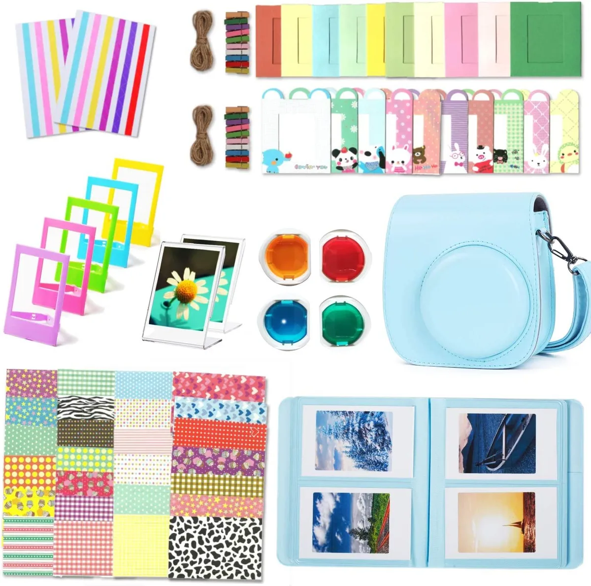 Werleo Werleo Instant Camera Accessory Kit for Instax Mini 11 Blue — product photo