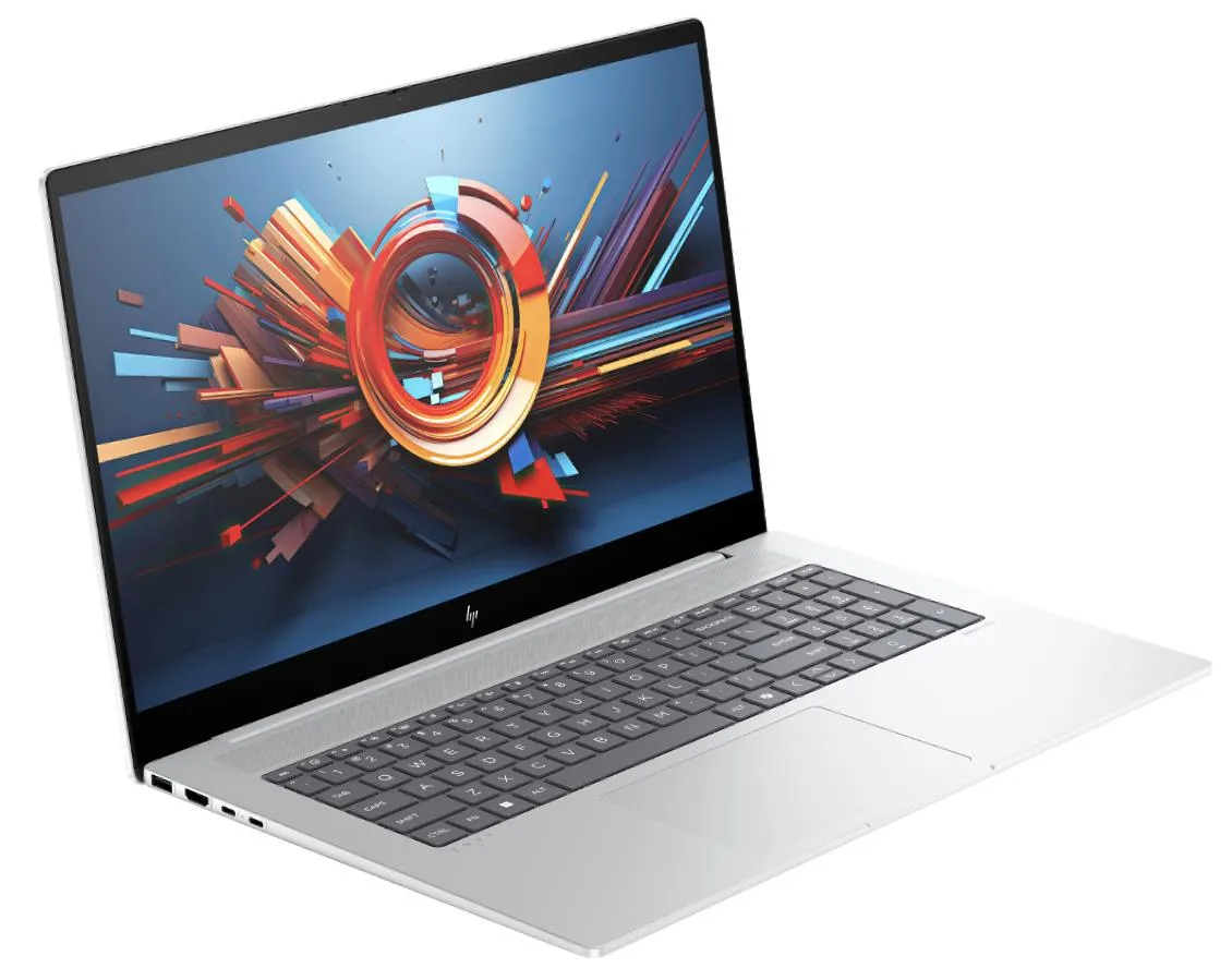HP HP Envy laptop 17.3" touchscreen Intel Core Ultra 7 155H 32GB DDR5 512GB SSD Arc Glacier Silver — product photo