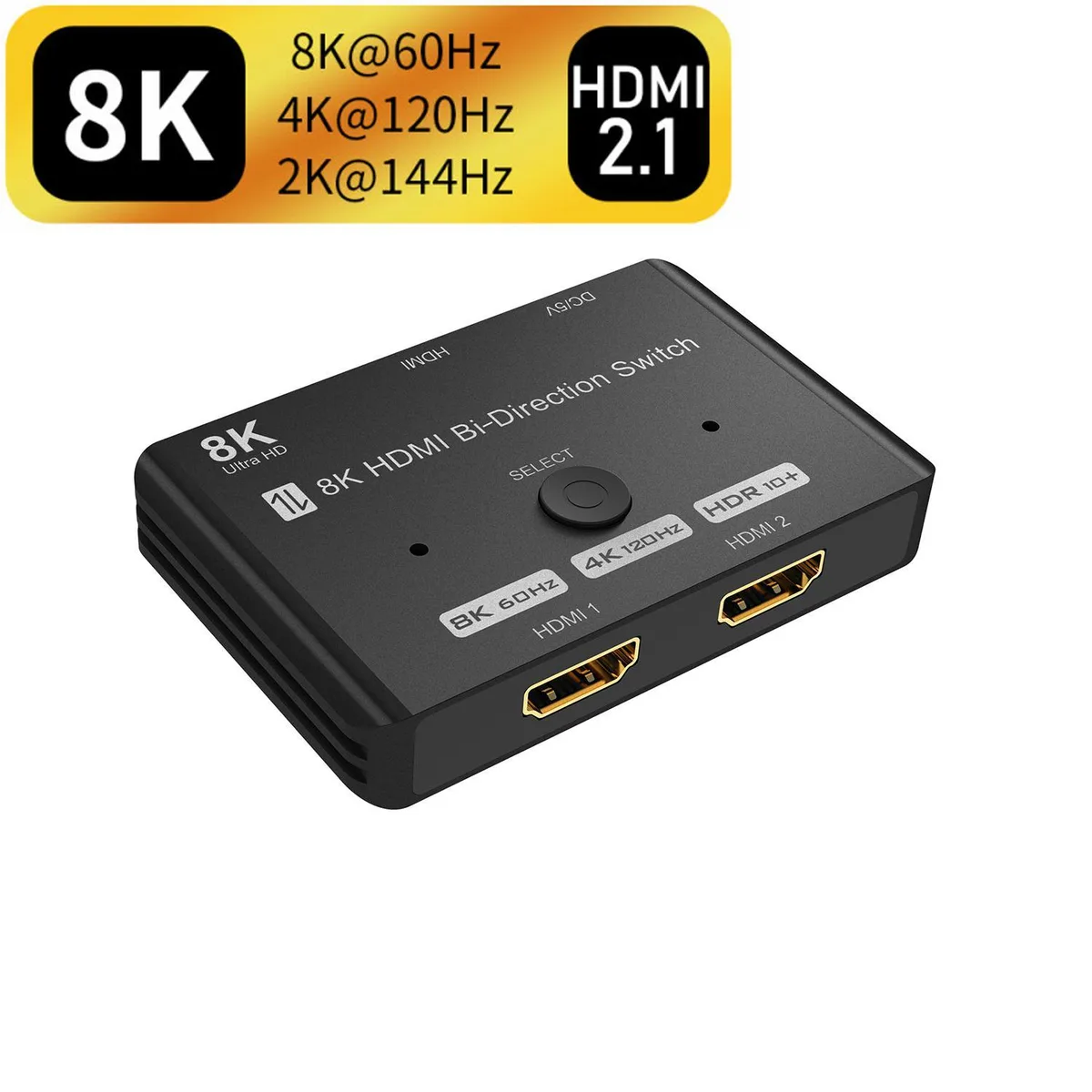 WRIARICH WRIARICH TJ-A041 8K 60Hz 4K 120Hz Bi-Directional HDMI 2.1 Video Switch — product photo