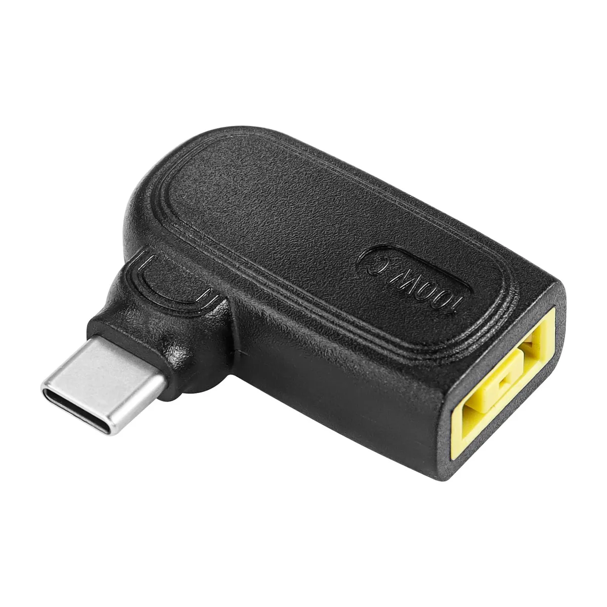 BUCIER BUCIER Slim Tip to USB-C Adapter 100W PD Square Female Male — product photo