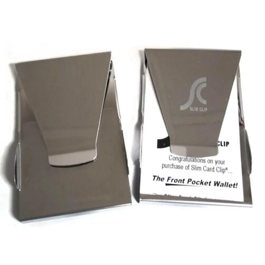 As Seen On TV As Seen On TV Slim Clip Metal Money Clip Holder Silver 3.5 inch — product photo